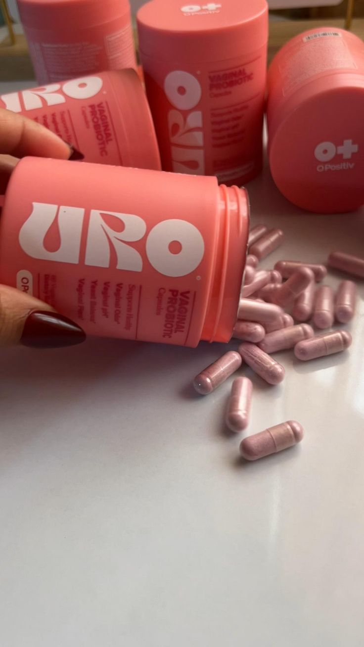URO VAGINAL PROBIOTIC CAPSULA ROSA